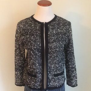 Papillon tweed cardigan